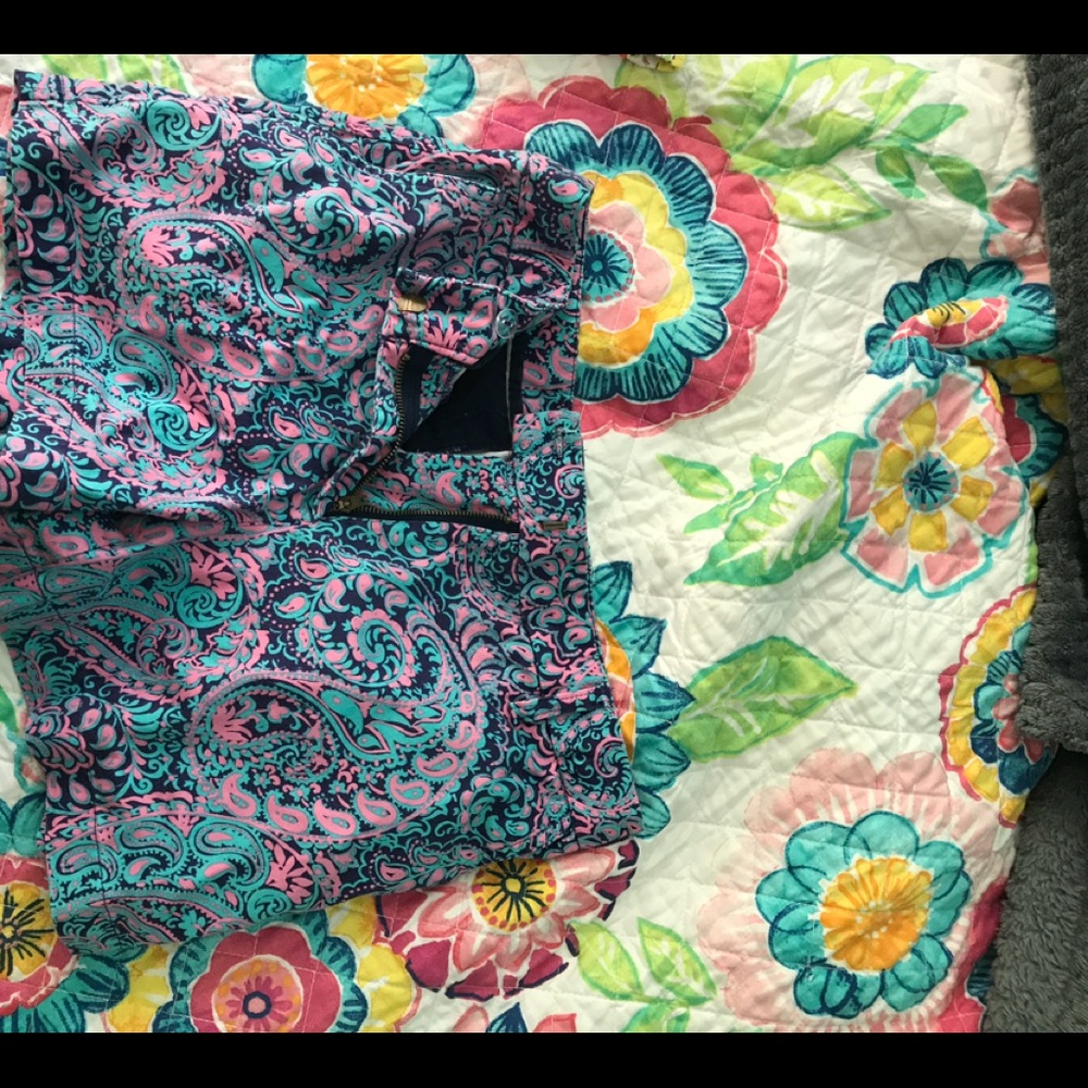 Preppy pattern shorts!
